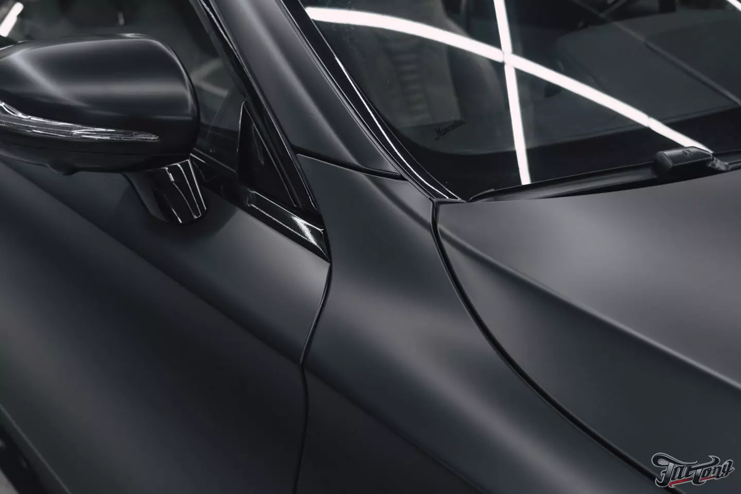 Смена стиля Mercedes S-class Coupe! Оклеили кузов в темно-серый винил от Oracal, окрасили диски